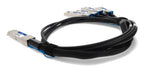 AddOn Networks ADD-Q28JUS28IN-P3M InfiniBand/fibre optic cable 118.1" (3 m) QSFP28 4x SFP28 DAC Black