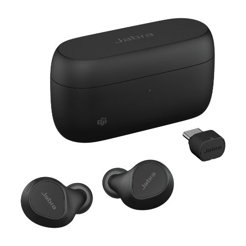 Jabra Evolve2 Buds Headset Wireless In-ear Office/Call center USB Type-C / USB Type-A Bluetooth Black