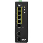 Tripp Lite NGI-S05C2POE4 network switch Managed Gigabit Ethernet (10/100/1000) Power over Ethernet (PoE) Black