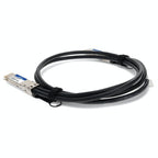 AddOn Networks CAB-D-D-400G-0-5M-AO InfiniBand/fibre optic cable 19.7" (0.5 m) QSFP-DD Black