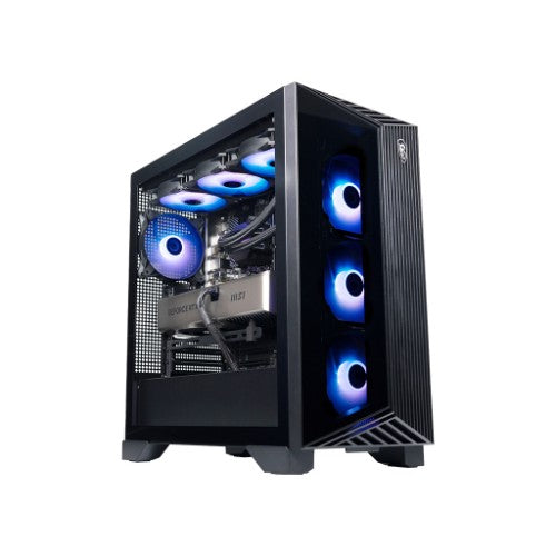 MSI Aegis ZS2 A7NVP-1463US AMD Ryzen™ 7 7900X 32 GB DDR4-SDRAM 2 TB SSD NVIDIA GeForce RTX 5070 Windows 11 Home Desktop PC Black