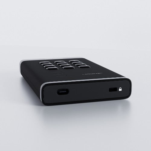 iStorage diskAshur3 HDD external hard drive 500 GB USB Type-C 3.2 Gen 1 (3.1 Gen 1) Black