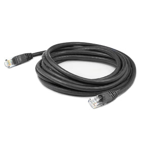 AddOn Networks ADD-35FCAT6-BK networking cable Black 419.7" (10.7 m) Cat6 U/UTP (UTP)