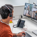 HP Poly Blackwire 5210 Headset +Inline Cable +USB-C/A Adapter TAA