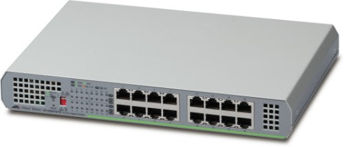 Allied Telesis GS910/16 Unmanaged Gigabit Ethernet (10/100/1000) Gray