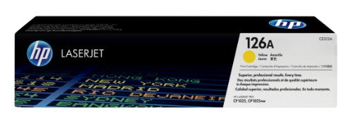 CE312A (126A) Toner yellow, 1000 pages