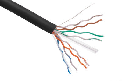 Axiom Cat5e, 1000ft networking cable Black 12000" (304.8 m) U/UTP (UTP)