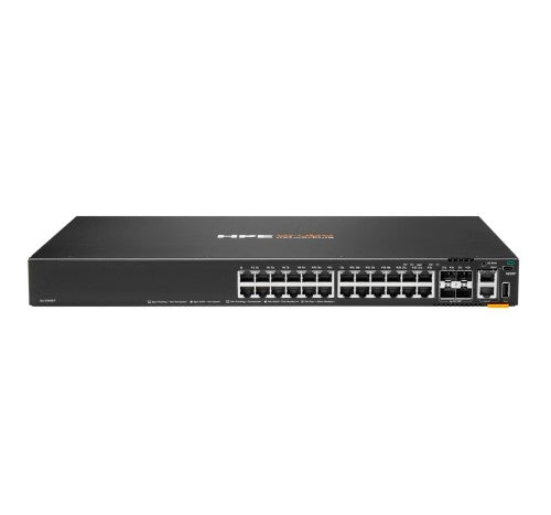 HPE Aruba Networking CX 6200F 24G 4SFP TAA Managed L3 Gigabit Ethernet (10/100/1000) 1U
