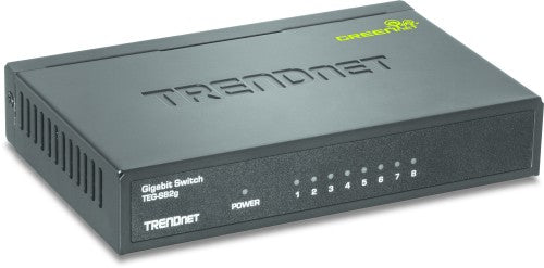 Trendnet GREENnet Unmanaged Gigabit Ethernet (10/100/1000) Black - Buy IT Solutions