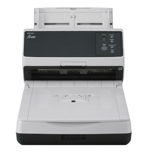 Ricoh FI-7480 W/ 5 YEAR EXCHANGE WARRANTY + 2 CONS KITS - DROP SHIP ADF + Manual feed scanner 600 x 600 DPI A4 Black, Gray