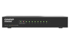 QNAP QSW-1108-8T-R2-US network switch Unmanaged 2.5G Ethernet (100/1000/2500) Desktop Black
