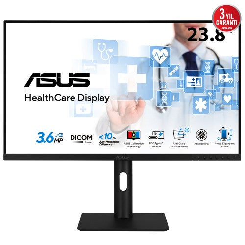 ASUS HA2441A computer monitor 23.8" 2560 x 1440 pixels Quad HD LCD Black