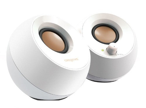 Creative Labs Pebble White Wired 4.4 W