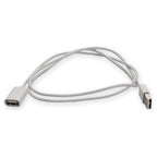 AddOn Networks USBEXTAB2MMFW USB cable USB 2.0 78.7" (2 m) USB A USB B White