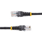 StarTech.com M45PATCH10BK networking cable Black 118.1" (3 m) Cat5e U/UTP (UTP)
