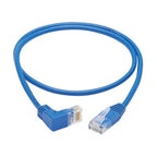 Tripp Lite N204-S03-BL-DN networking cable Blue 35.8" (0.91 m) Cat6 U/UTP (UTP)