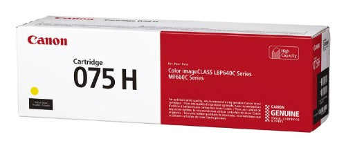 Canon 075 H toner cartridge 1 pc(s) Original Yellow