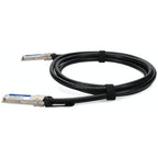 AddOn Networks QSFP28-100GB-PDAC0-5MLZ-C-AO InfiniBand/fibre optic cable 19.7" (0.5 m) Black