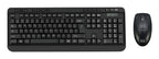 Adesso WKB-1320CB-TAA keyboard Mouse included Home/Office USB US English Black