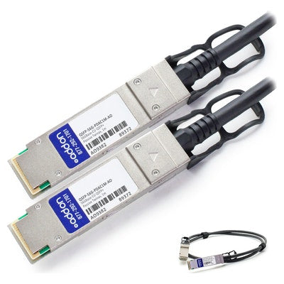 AddOn Networks SFP-56G-PDAC1M-AO InfiniBand/fibre optic cable 39.4" (1 m) QSFP+ Black, Silver