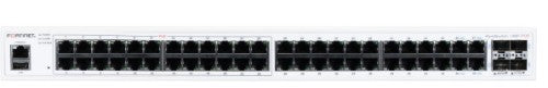 Fortinet FS-148F-POE network switch L2 Gigabit Ethernet (10/100/1000) Power over Ethernet (PoE) 1U White