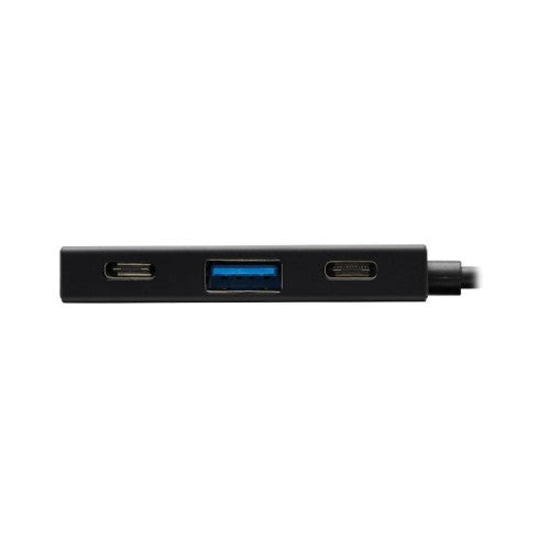 Tripp Lite U460-004-2A2C-2 interface hub USB 3.2 Gen 2 (3.1 Gen 2) Type-C 10000 Mbit/s Black