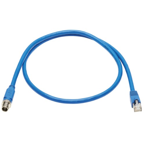 Tripp Lite NM12-6A2-01M-BL networking cable Blue 39.4" (1 m) Cat6a F/UTP (FTP)