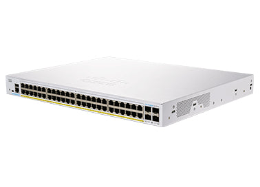 Cisco CBS350-48P-4X Managed L2/L3 Gigabit Ethernet (10/100/1000) Power over Ethernet (PoE) Silver