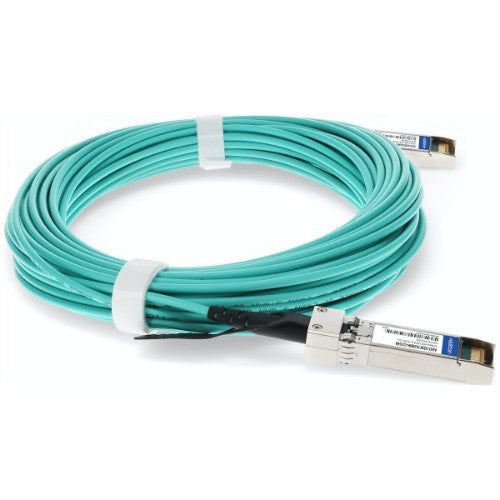 AddOn Networks ADD-S28CIS28IN-O15M InfiniBand/fibre optic cable 590.6" (15 m) SFP28 AOC Aqua color