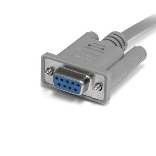 StarTech.com SCNM9FM serial cable Gray 118.1" (3 m) DB-9