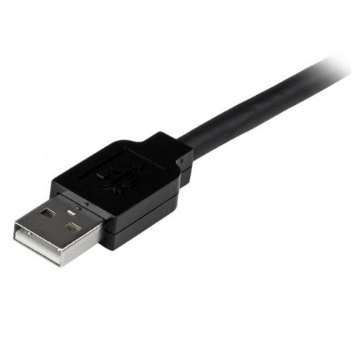 StarTech.com USB 2.0, 20m, M/F USB cable 787.4" (20 m) USB A Black