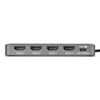 StarTech.com QUAD-USB-HDMI-ADAPT laptop dock/port replicator Wired USB 3.2 Gen 1 (3.1 Gen 1) Type-C Gray