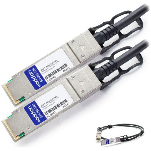AddOn Networks ADD-S28JUS28IN-P5M InfiniBand/fibre optic cable 196.9" (5 m) SFP28 Stainless steel