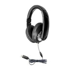 HamiltonBuhl Smart-Trek Headset Wired Head-band Education USB Type-A Black