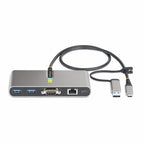 StarTech.com 5G2A1SGBB-USB-C-HUB laptop dock/port replicator Wired USB 3.2 Gen 1 (3.1 Gen 1) Type-C Gray