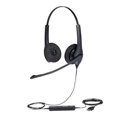 Jabra Biz 1500 Duo USB NC Global Headset Wired Head-band Office/Call center Black