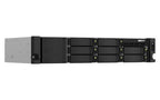 QNAP TS-864EU-RP-8G-US NAS/storage server Rack (2U) Intel® Celeron® N5095 8 GB DDR4 0 TB QNAP Turbo System Black