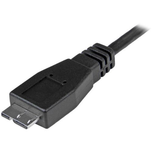 StarTech.com USB31CUB1M USB cable USB 3.2 Gen 2 (3.1 Gen 2) 39.4" (1 m) USB C Micro-USB B 10 Gbit/s Black