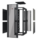 Netshelter SX 42U 600MM WIDE X 1200MM DEEP Enclosure Without Doors Black AR3300X610