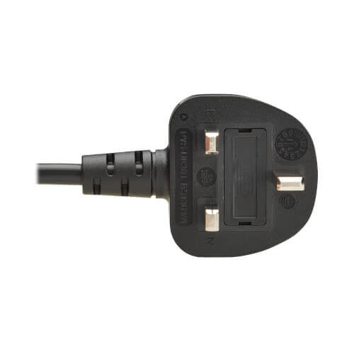 Eaton P056-02M-UK power cable Black 78.7" (2 m) BS 1363 IEC C13