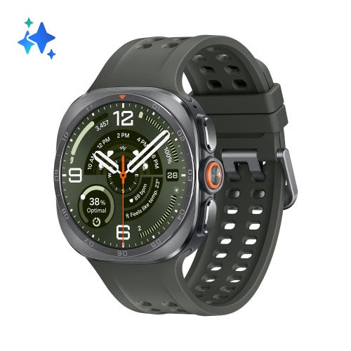 Samsung Galaxy Watch Ultra2 1.5" AMOLED 47 mm Digital 498 x 498 pixels Touchscreen 4G Silver Wi-Fi GPS (satellite)