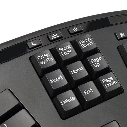 Adesso WKB-1500GB keyboard Mouse included Home/Office RF Wireless QWERTY US English Black