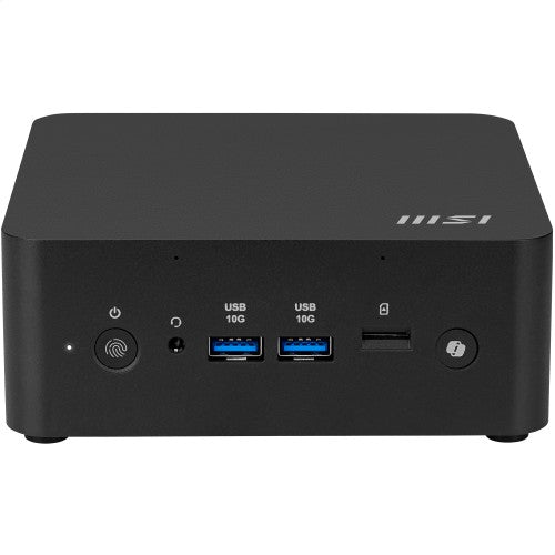 MSI Cubi NUC AI+ 2MG-018US Copilot+ PC Intel Core Ultra 9 288V 32 GB LPDDR5x-SDRAM 1 TB SSD Windows 11 Pro Mini PC Black