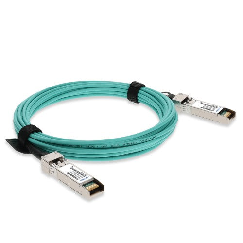 AddOn Networks ADD-S28ARS28IN-O15M InfiniBand/fibre optic cable 590.6" (15 m) SFP28 AOC Aqua color