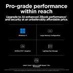 HP ZBook Power G11 Intel Core Ultra 7 155H Mobile workstation 16" WUXGA 16 GB DDR5-SDRAM 512 GB SSD NVIDIA RTX A1000 Wi-Fi 6E (802.11ax) Windows 11 Pro Gray