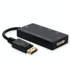 AddOn Networks DP2VGAA-AA video cable adapter 7.87" (0.2 m) DisplayPort VGA + HDMI + DVI Black