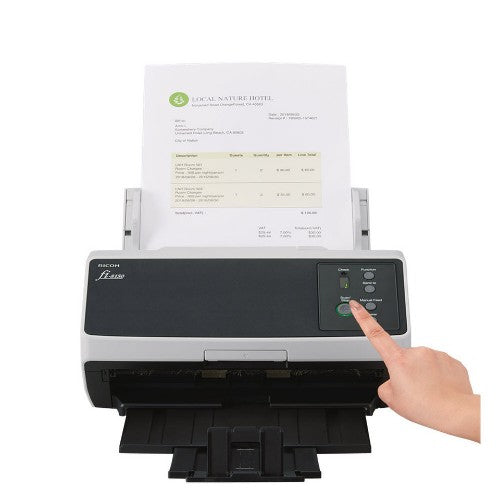 Ricoh FI-8150 ADF + Manual feed scanner 600 x 600 DPI A4 Black, Gray