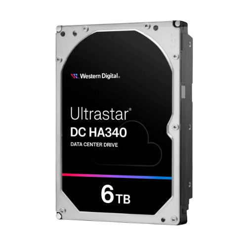 Western Digital Ultrastar DC HA340 internal hard drive 6 TB 7200 RPM 256 MB 3.5" Serial ATA