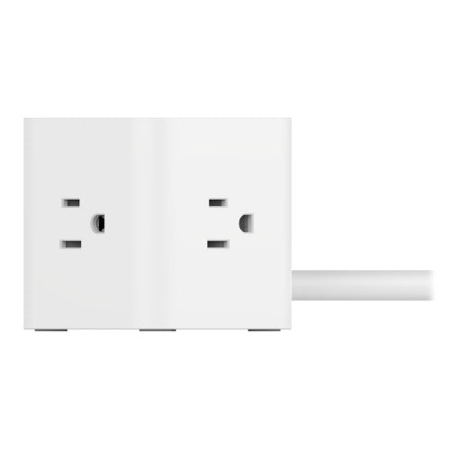 Belkin SRA006P3TT5 Smart power strip 3 AC outlet(s) 59.1" (1.5 m) 3 White