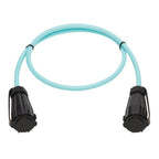 Tripp Lite N820-02M-IND InfiniBand/fibre optic cable 78.7" (2 m) LC Aqua color